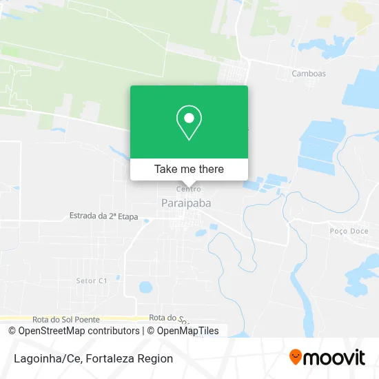 Lagoinha/Ce map