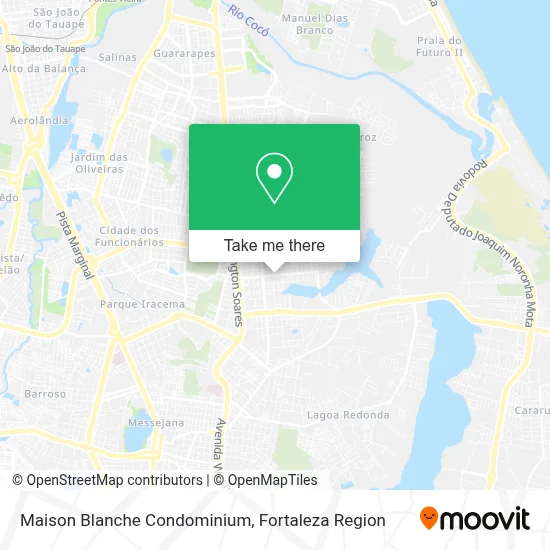Maison Blanche Condominium map