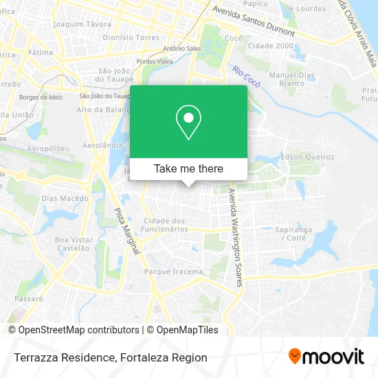 Terrazza Residence map