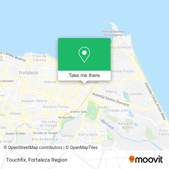 Touchfix map