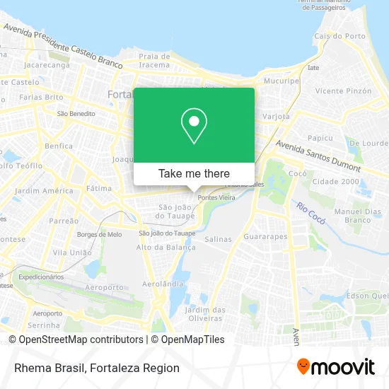 Rhema Brasil map