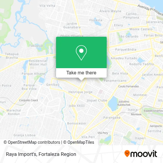 Raya Import's map