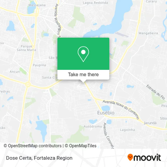 Dose Certa map
