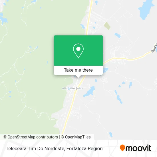 Teleceara Tim Do Nordeste map