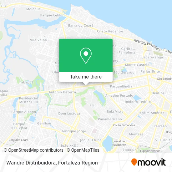 Wandre Distribuidora map