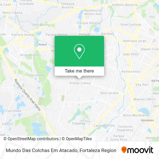 Mundo Das Colchas Em Atacado map