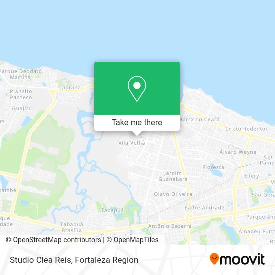 Studio Clea Reis map