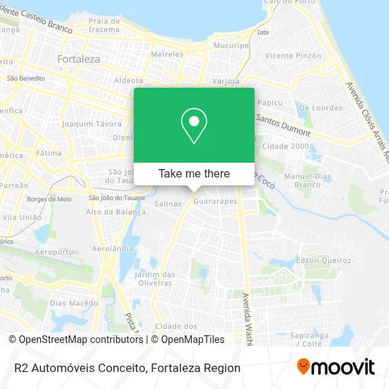 R2 Automóveis Conceito map