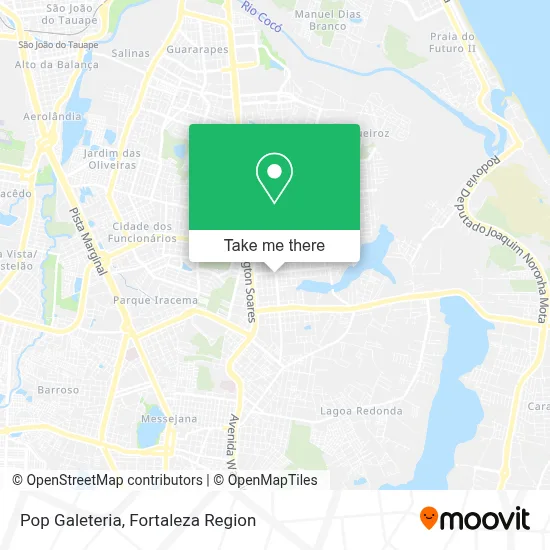 Pop Galeteria map