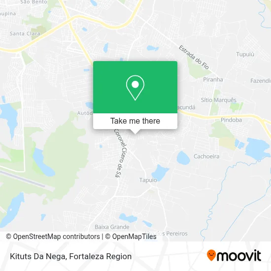 Kituts Da Nega map