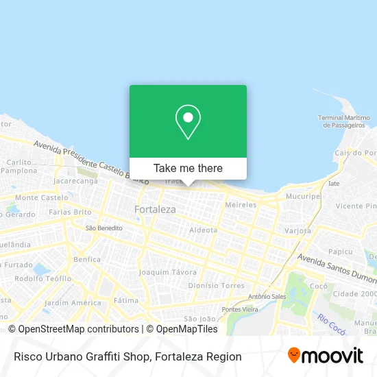 Risco Urbano Graffiti Shop map