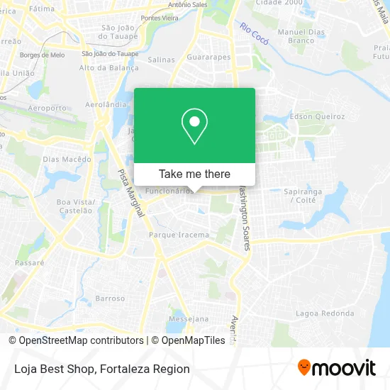Loja Best Shop map