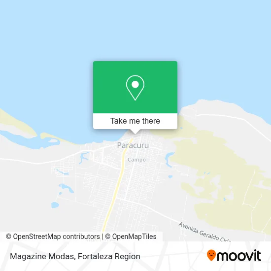 Magazine Modas map