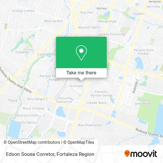 Edson Sousa Corretor map
