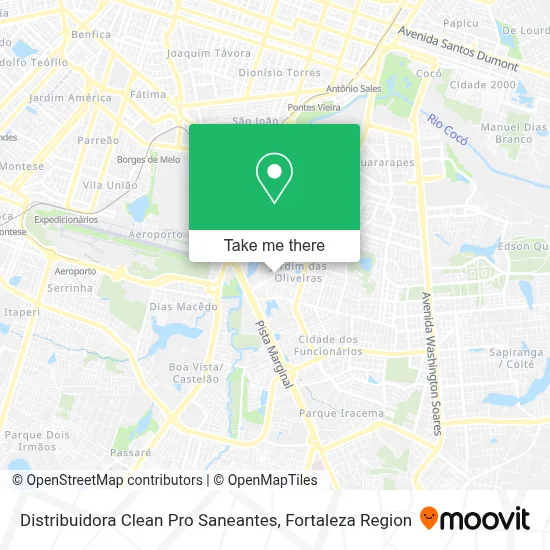 Distribuidora Clean Pro Saneantes map