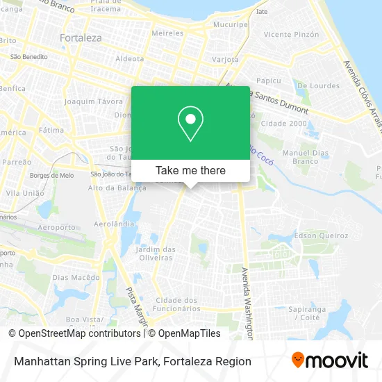 Manhattan Spring Live Park map
