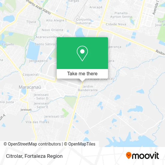 Citrolar map