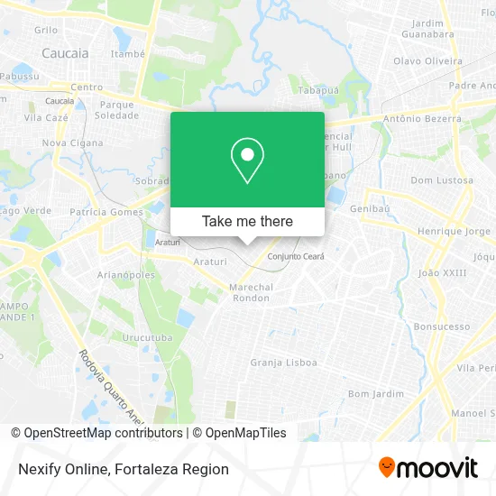 Nexify Online map