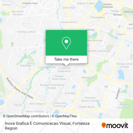 Inova Grafica E Comunicacao Visual map