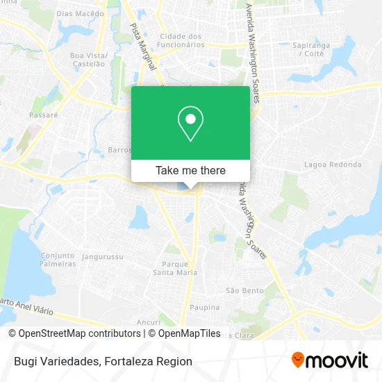 Bugi Variedades map