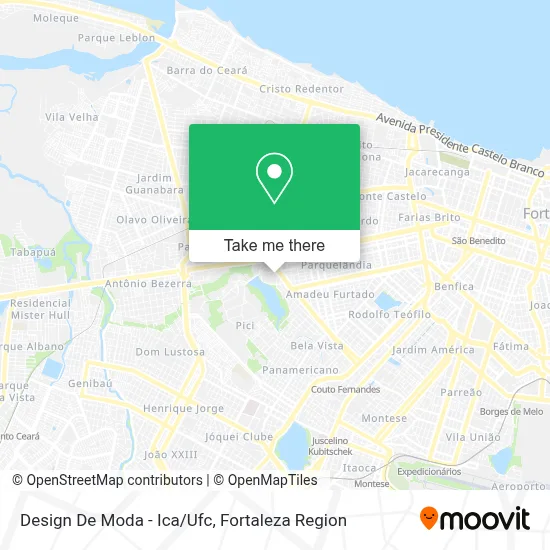 Design De Moda - Ica/Ufc map