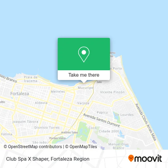 Club Spa X Shaper map