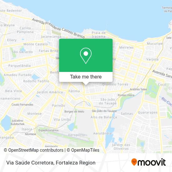 Via Saúde Corretora map