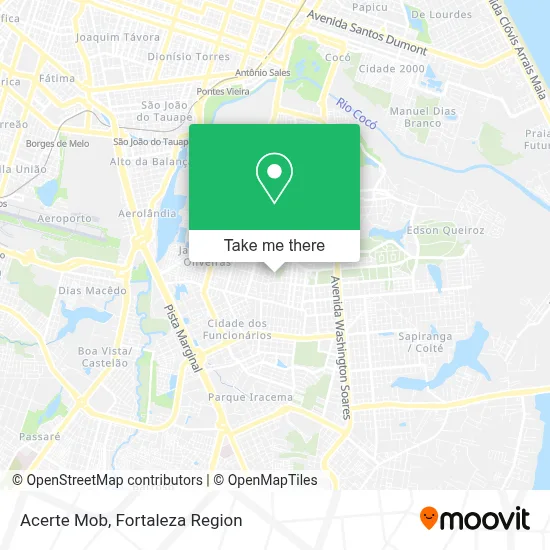 Acerte Mob map