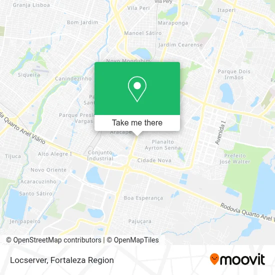 Locserver map