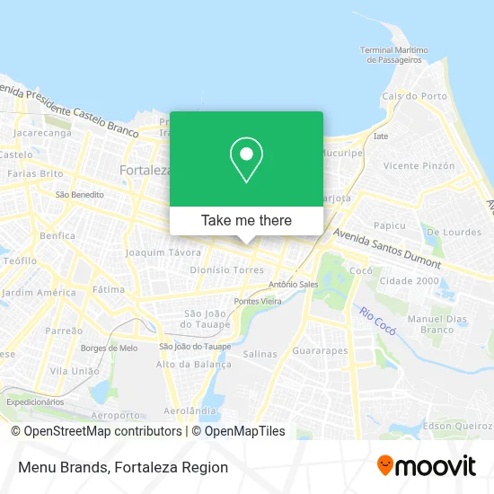 Menu Brands map