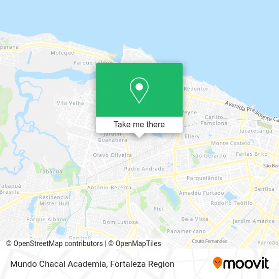 Mundo Chacal Academia map