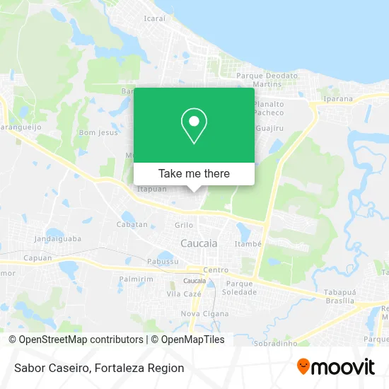 Sabor  Caseiro map