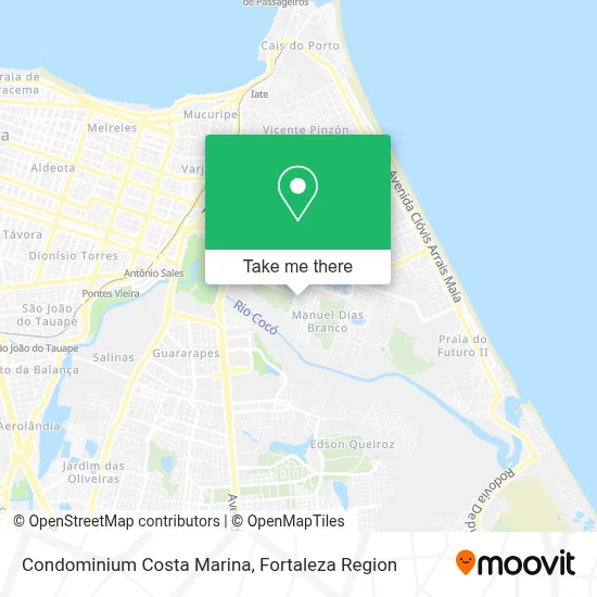 Condominium Costa Marina map