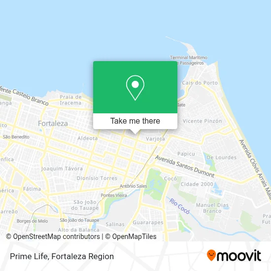 Prime Life map