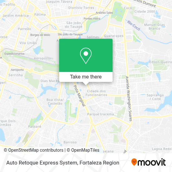 Auto Retoque Express System map