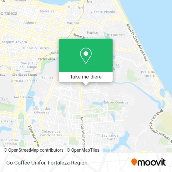 Go Coffee Unifor map