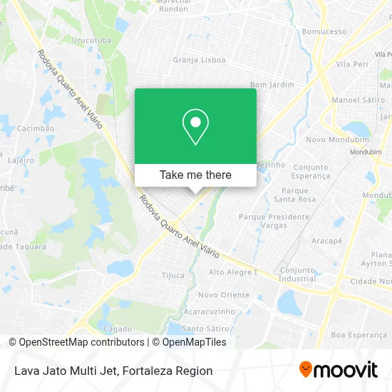 Lava Jato Multi Jet map