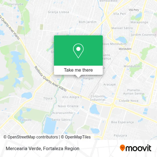 Mercearia Verde map