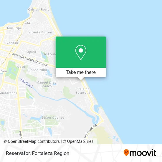 Reservafor map
