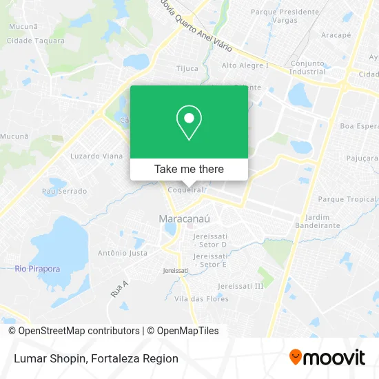 Lumar Shopin map