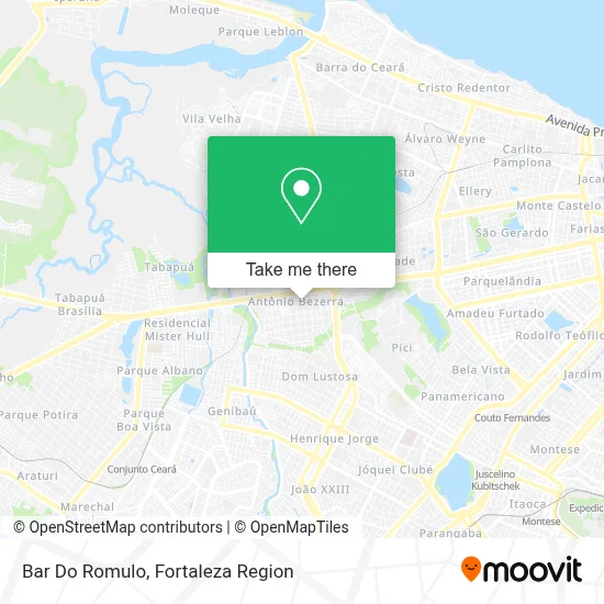 Bar Do Romulo map