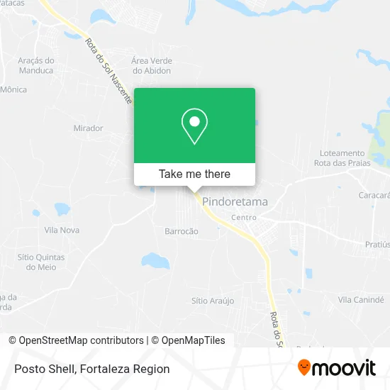 Posto Shell map