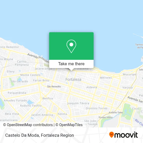 Castelo Da Moda map
