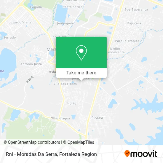 Rni - Moradas Da Serra map