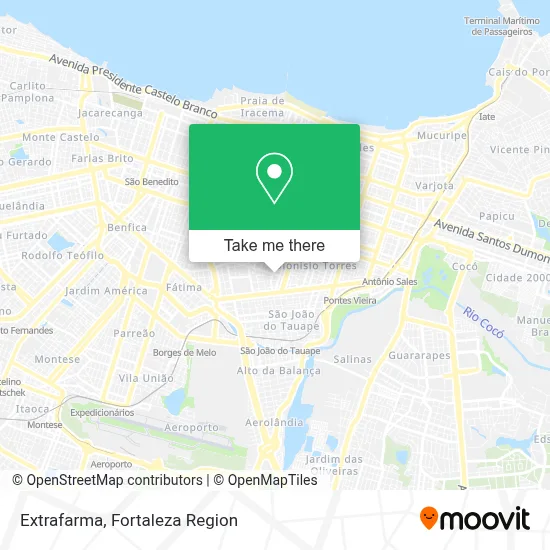 Extrafarma map