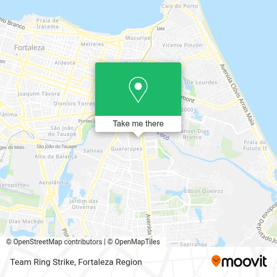 Team Ring Strike map