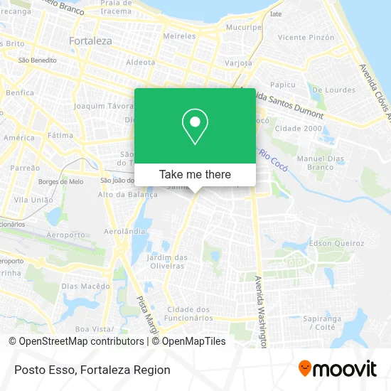 Posto Esso map
