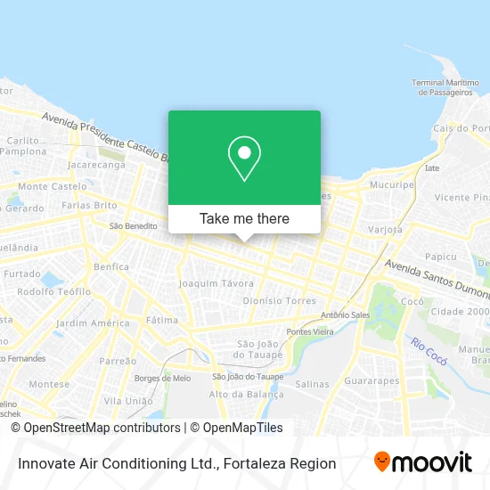 Innovate Air Conditioning Ltd. map