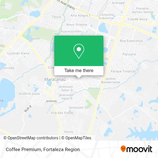 Coffee Premium map