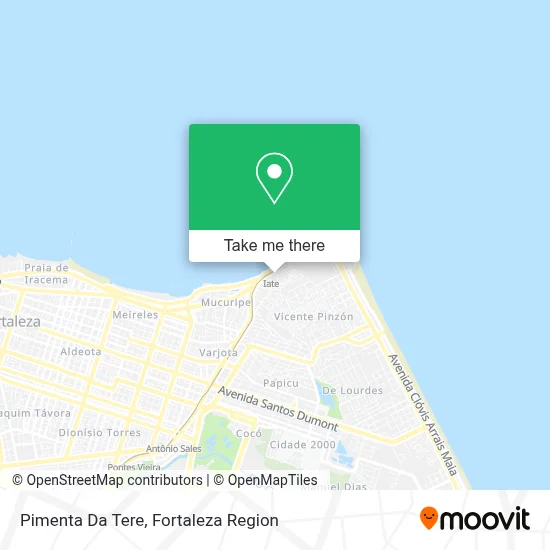 Pimenta Da Tere map